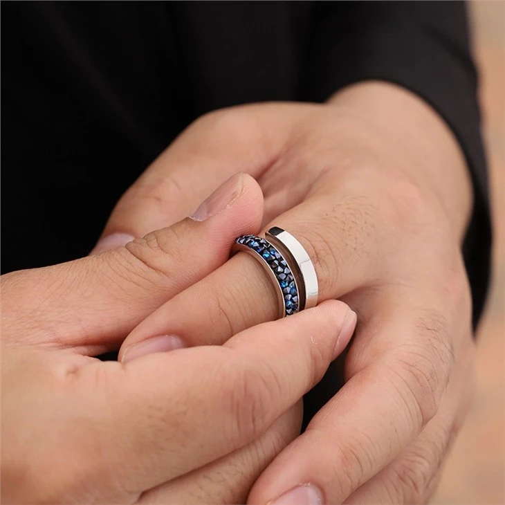 stainless steel gemstone ring 05 stainless steel gemstone ring 05
